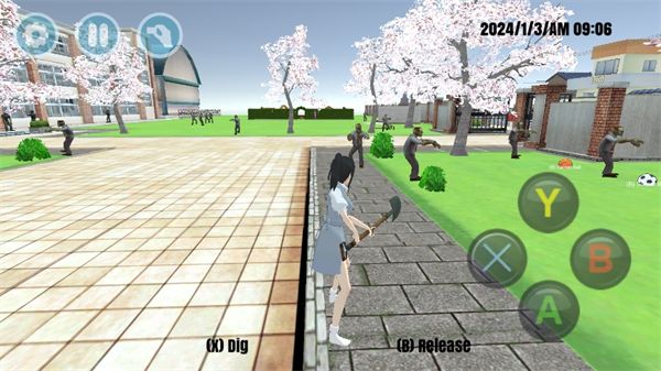 高校少女模拟器中文版宣传图