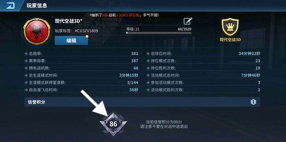 信誉积分介绍配图1