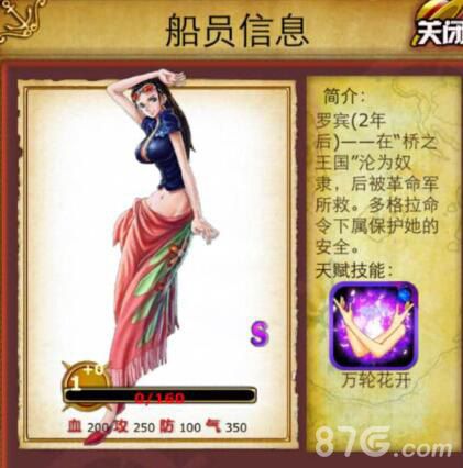 梦幻启航船员信息