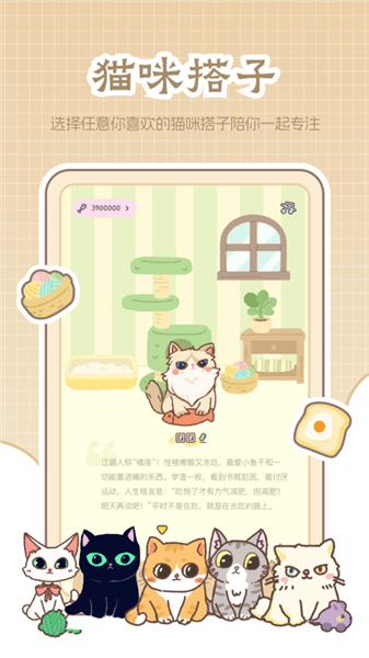 喵喵专注宣传图