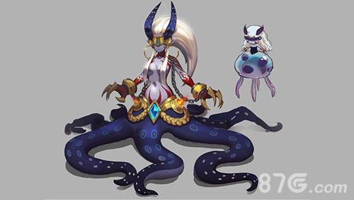 魔灵幻想神秘的海底守护者设定图曝光