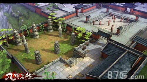 九阴真经手游少林场景原画3
