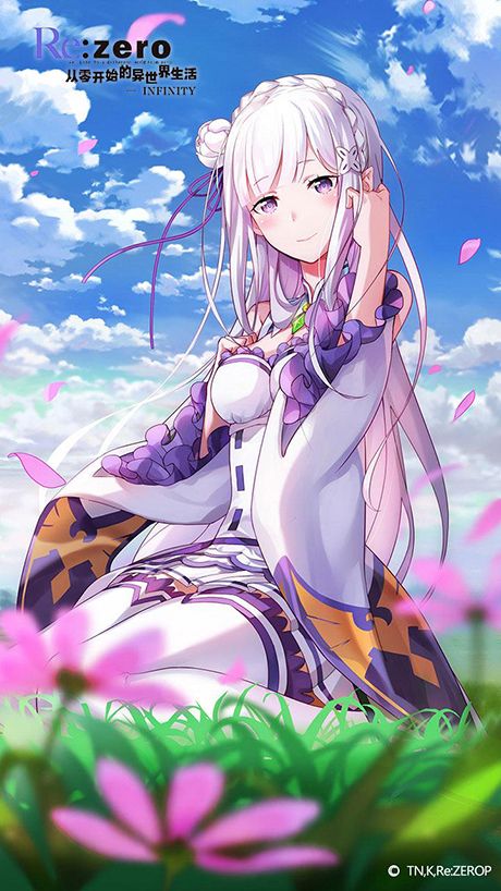 《Re:从零开始的异世界生活 INFINITY》爱蜜莉雅立绘图