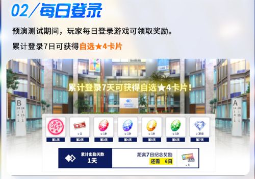 每日登录奖励 免费领4星