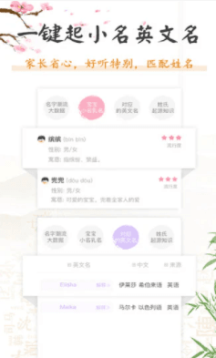 如意宝宝起名取名使用说明1