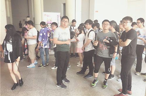 (南师大 极地动漫社现场)