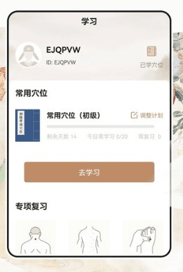 经络穴位标准指南app宣传图2