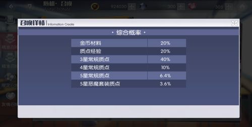 《约战:精灵再临》精准召唤概率一览