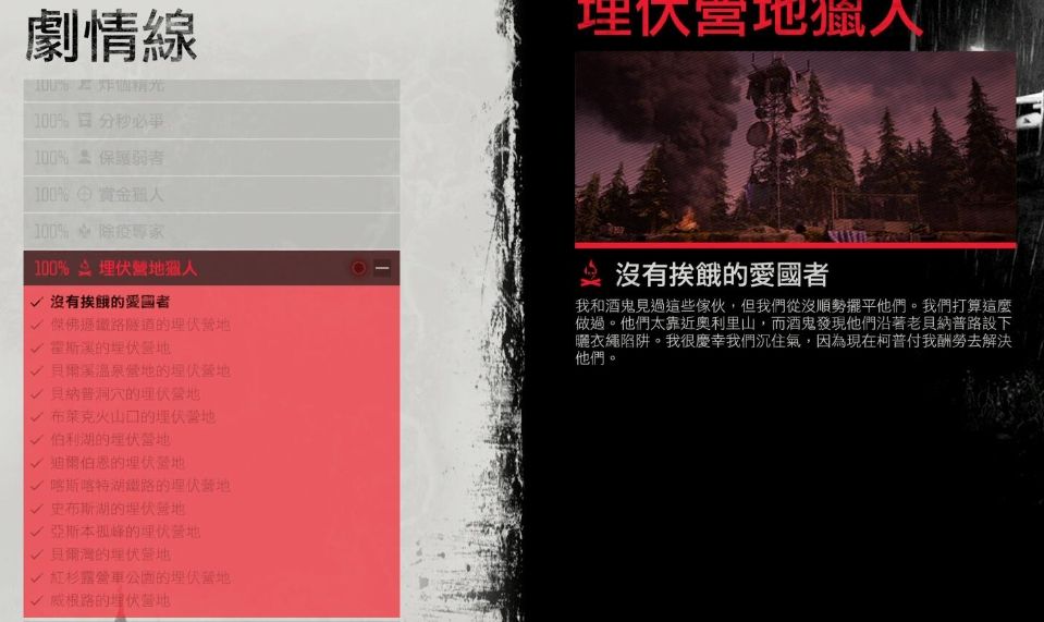 往日不再伐木场6个感染区在哪里 往日不再伐木场6个感染区在哪里