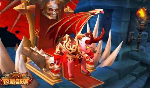 风暴部落不死族强悍BOSS
