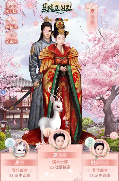 恋爱剧情养成宫廷类手游《兰陵王妃》上线,开启你的甜蜜旅程 恋爱剧情养成宫廷类手游《兰陵王妃》上线,开启你的甜蜜旅程
