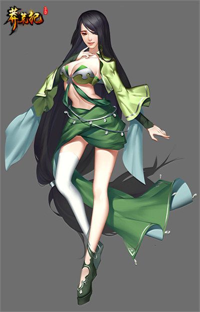 莽荒纪3D角色原画