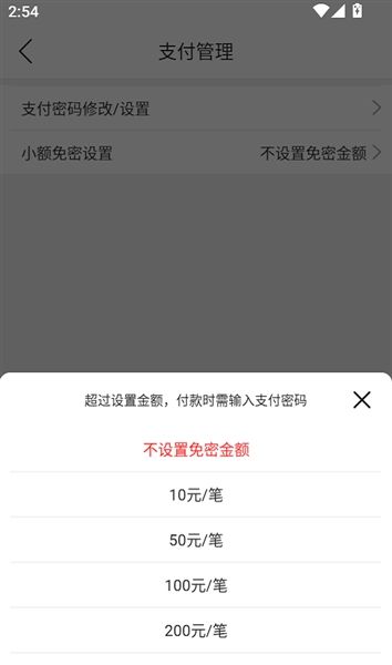 如何设置小额免密支付配图6
