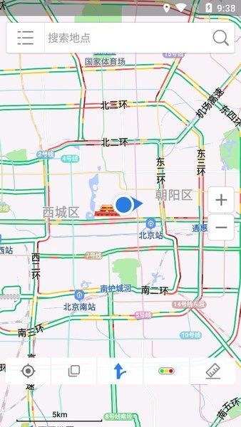 指尖卫星地图app宣传图