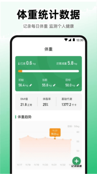 活力跑步计数器图片
