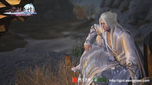 男款清歌吟•雪发