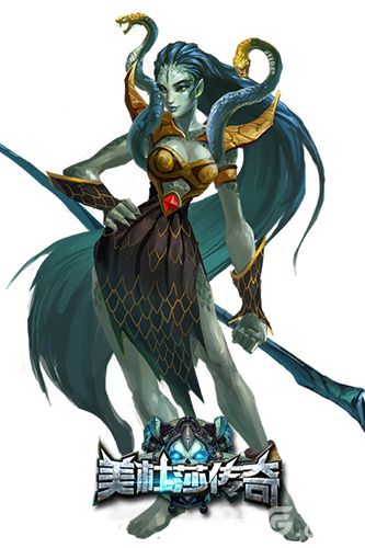 美杜莎传奇手游原画