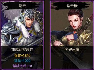 赵云&马云禄