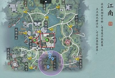 天涯明月刀手游江南郑谷楼恶霸在哪1