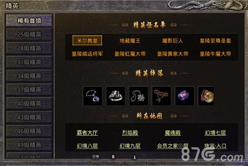 原始传奇稀有首领