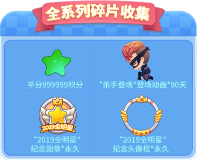 全系列碎片收集奖励