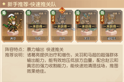 阵容推荐配图1