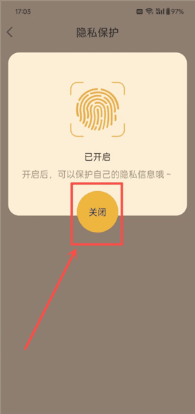 怎么关闭隐私保护配图3