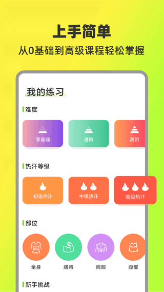 热汗舞蹈app宣传图
