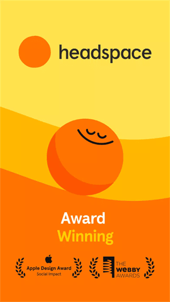 headspace冥想软件宣传图