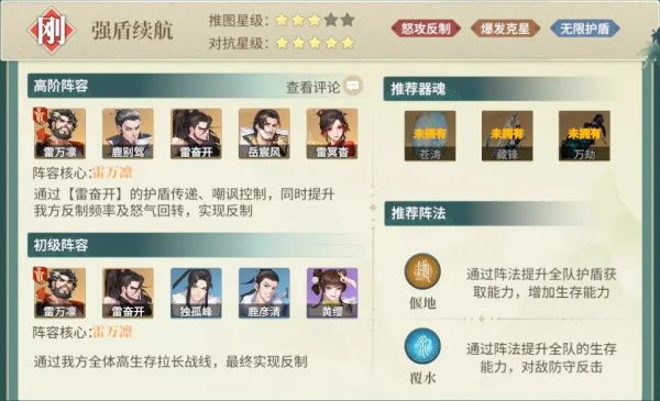 主流阵容推荐配图3